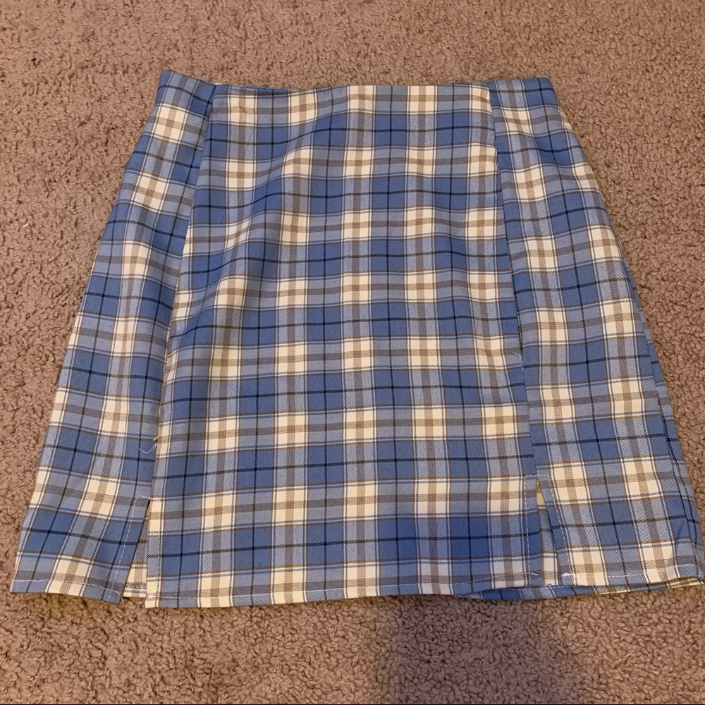 Checkered skirt